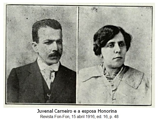 Juvenal Carneiro e sua esposa